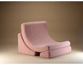 Розов детски стол от букле Moon – Wigiwama