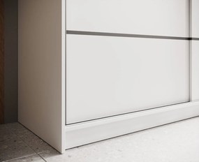 Плъзгащ се гардероб Verano 180-Leuko