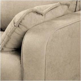 Бежов ъглов диван (ляв ъгъл) Beata - Ropez