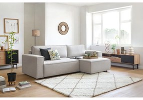 Бежов променлив разтегателен диван Nihad - Bobochic Paris