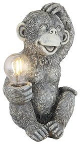 Globo 33887 - LED Соларен декорация LED/0,02W/3V IP44 маймуна