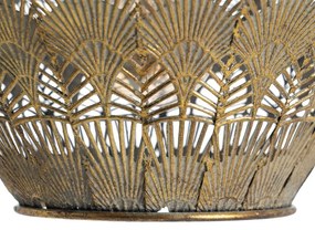 Висящо осветително тяло в златист цвят с метален абажур ø 47,5 cm – Ixia