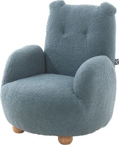 Син детски стол от букле Rocky – Vipack