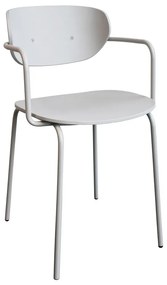 Светлосиви трапезни столове в комплект от 4 бр. Arch – Hübsch