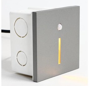 Emithor 70428 - LED осветително тяло за стълби с датчик LINE LED/1W/230V 4000K с