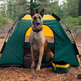 Текстилна сгъваема купа за пътуване ø 18 cm Moss - P.L.A.Y.