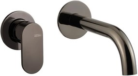 Тоалетна стенен кран Slim Vicario-Черен