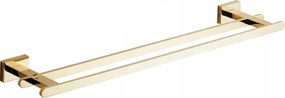 Mexen Arno двоен закачалка за кърпи, златен - 7020725-50
