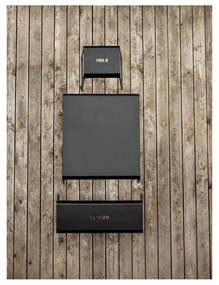 Черен метален стол A-Stool – Zone