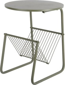 Метална кръгла странична масичка ø 40 cm Riqueza Revista – Leitmotiv