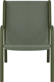 Зелен градински стол метален Nokk – noo.ma