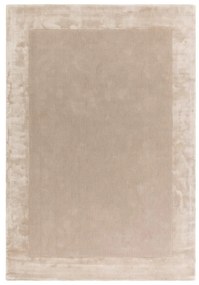 Бежов ръчно изработен килим със смес от вълна 160x230 cm Ascot – Asiatic Carpets