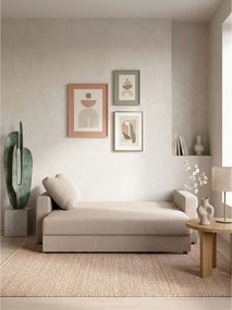 Диван Kleio двуместен-150φ 80β εκ.-Μπεζ