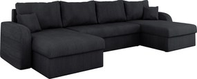 Ъглов Диван Крис U - Антрацит