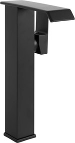 Смесител за мивка REA KENT Black mat high