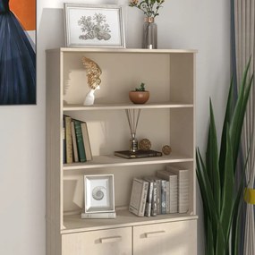 Sonata H Надстройка за шкаф HAMAR, меденокафява, 85x35x100 см, бор масив