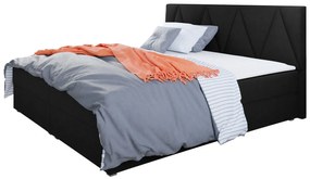 Тапицирано легло Fado III с матрак и подложка-180 x 200-Black