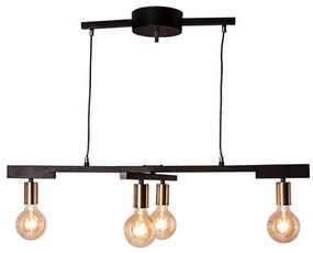 ByRydens 4201030-4002 - Подвесен полилей ZEONA на кабел 4xE27/5W/230V