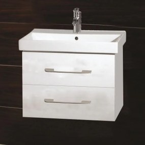 Конзолен PVC шкаф ICP 6046NEW DOWN с умивалник, 60x46x56см
