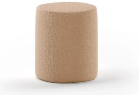 Кафяв детски пуф от букле Forrest – Vipack