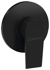 Sapho - Смесител за душ за вграждане KAI, матов черен