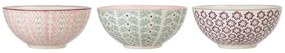 Комплект от 3 чаши от каменна керамика, ø 16,5 cm Maya - Bloomingville