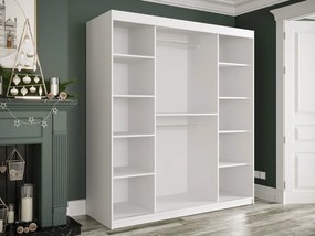 Гардероб Marmur 180 II-Black marble