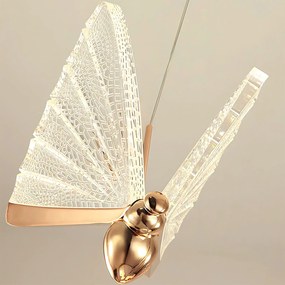 Висяща LED лампа LHJ105-1CP Gold