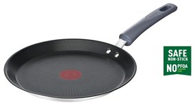 Тиган за палачинки Tefal G7313855 Daily Cook, 25 см, Незалепващо покритие, Thermo-signal, Индукция, Инокс