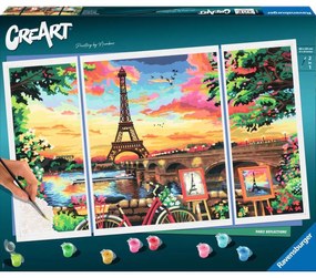 Картини за Оцветяване Ravensburger Paris Reflections 80 x 50 cm 4 броя