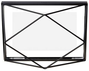 Черна метална стояща/висяща рамка 20x15 cm Prisma – Umbra