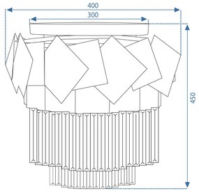 Лампа APP1309-C GOLD