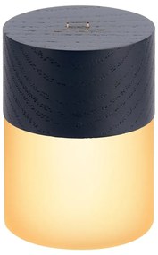 Черна светлинна декорация с USB ø 4,5 cm Lemelia – Gingko