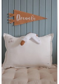 Бяла подложка за спане Goose - Malomi Kids