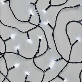 LED външна гирлянда 40xLED/3xAA 3,3m IP44 студено бяло