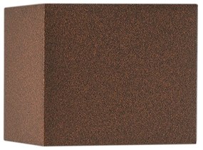 Интелигентен стенен аплик ръждяво кафяв IP44 с Wi-Fi GU10 - Baleno