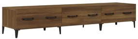 817512 vidaXL ТB шкаф, кафяв дъб, 150x34,5x30 см, инженерно дърво