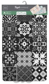 Черен килим от PVC 45x75 cm Salou – douceur d'intérieur