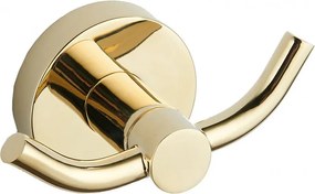Mexen Remo двойна кука за кърпа, златна - 70507352-50