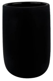 Черна керамична чаша за четка за зъби Lotus - Mette Ditmer Denmark