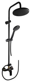 RAV Slezák CO182.5/7CMATZ-Душ комплект с душ смесител COLORADO черно/златно