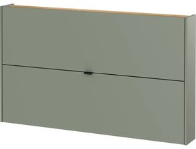 Зелено-сив шкаф за обувки с панти Ameca - Germania