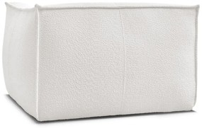 Бяло кресло от прежда с примки от букле Giorgia – Bobochic Paris