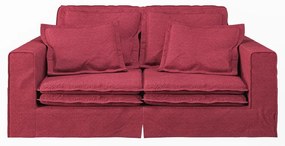 Червен диван 196 cm Nora – Ropez
