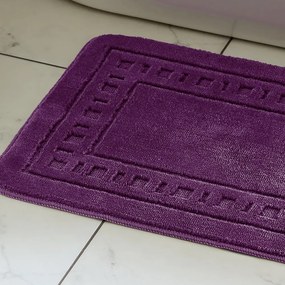 Тъмнолилави килими за баня в комплект от 2 бр. WC 50x80 cm Armoni – Catherine Lansfield