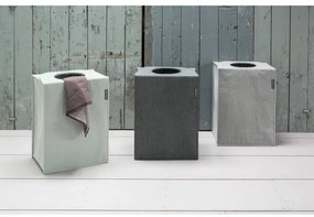 Торба за пране Brabantia 1001093, 55 л, Твърдо и отделящо се дъно, Магнитни дръжки, Сив