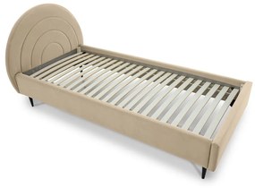 Бежово детско легло 90x200 cm Rainbow – Scandic