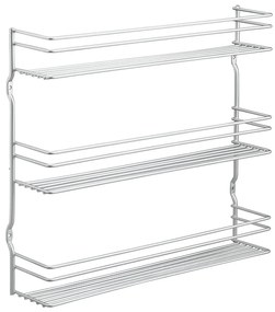 Стенен стоманен органайзер за подправки – Metaltex