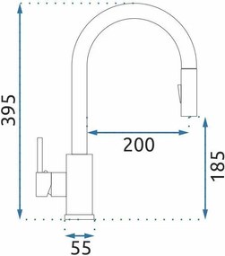 Смесител за кухня Rea Fresh Titan