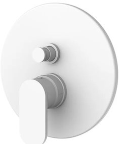 стена смесител за кран Slim Vicario Plus-Бял - Mat